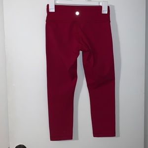 Lululemon Cranberry Leggings